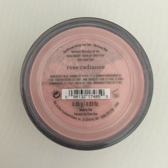 #NWT bareMinerals Rose Radiance All Over Face Color Loose Powder 0.85g/0.03 oz - Picture 1 of 4